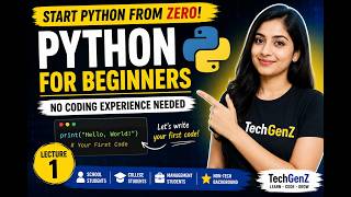 Python for Beginners #1 | What is Programming Start Python from Zero 🚀