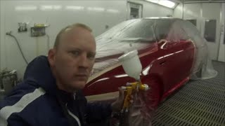 Alfa Romeo 159 Masking and Spray Painting