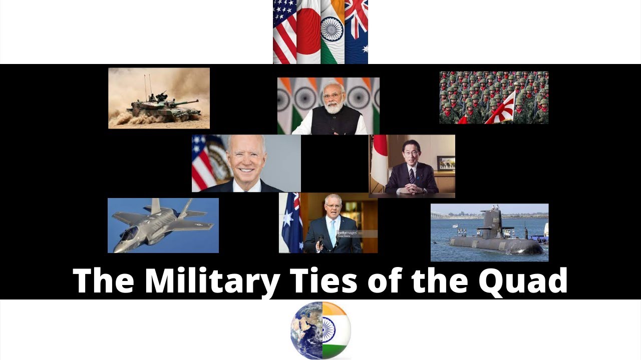 Military Agreements Between the QUAD Countries