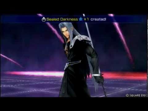 Sephiroth vs Garland Black Meteria Octaslash SuperNova combo - YouTube