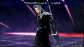 Sephiroth vs Garland Black Meteria Octaslash SuperNova combo