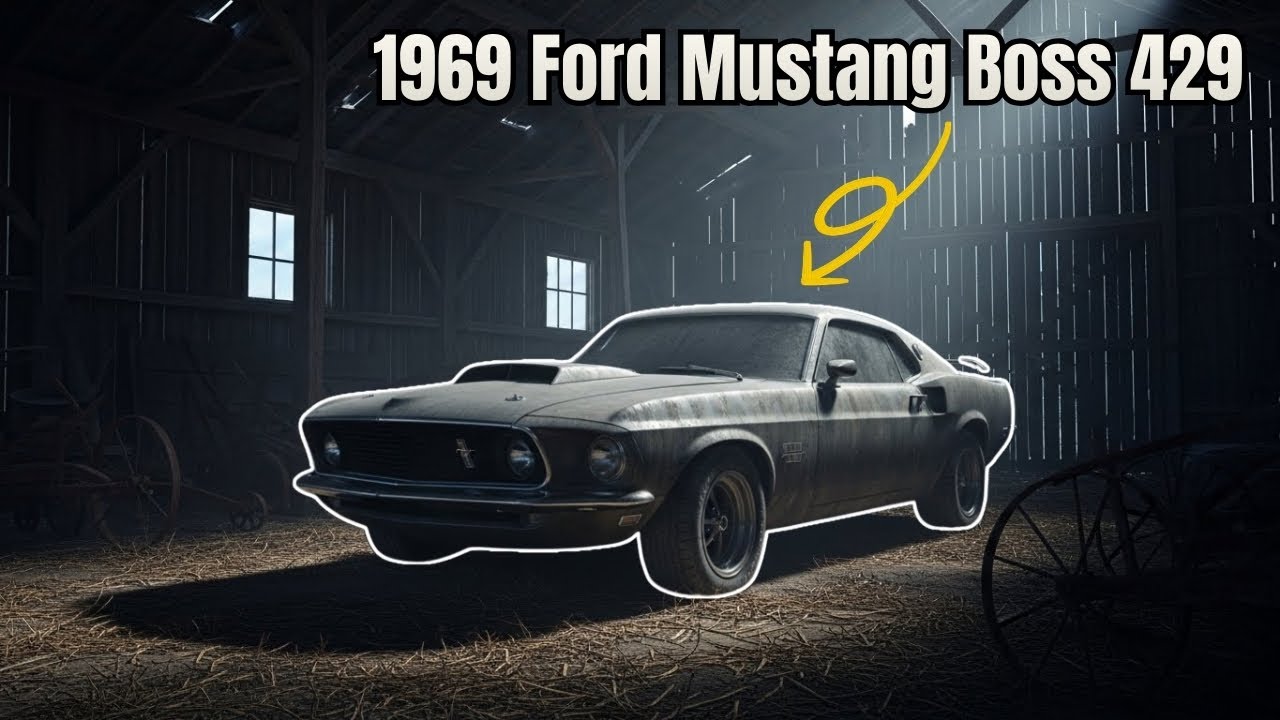 Saving the HOLY GRAIL: 1969 Ford Mustang Boss 429 Barn Find Restoration!