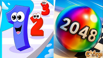 Ball Run vs Number Master – Epic 2048 Merge & Number Upgrade Gameplay