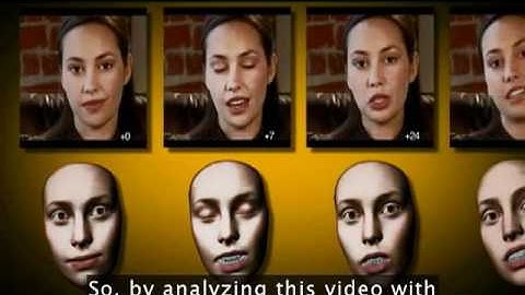 Facial Animation -- Emily 2