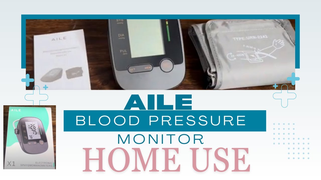 Introducing AVICHE Rechargeable Blood Pressure Monitor HD10: Your Reliable  Health Companion