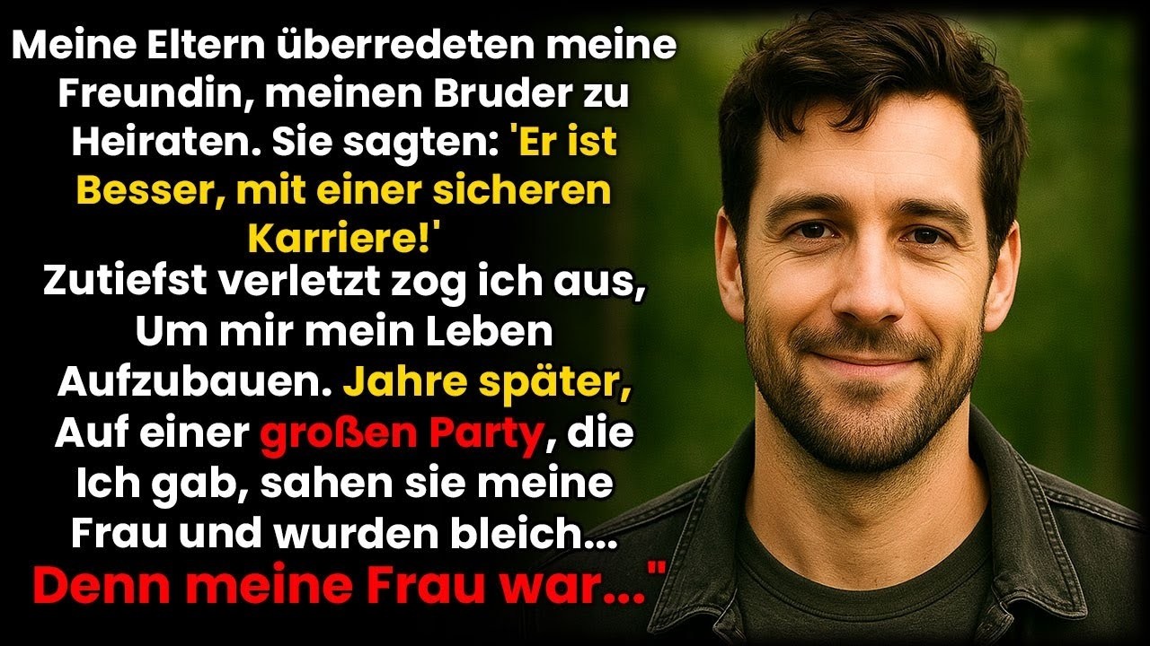 Meine Eltern u╠êberredeten meine Freundin, meinen Bruder zu heiraten ÔÇô doch auf meiner Feier