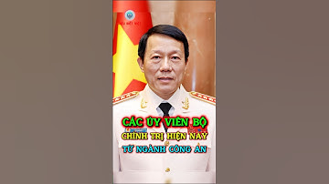 Các Uỷ Viên Bộ Chính Trị Hiện Nay Từ Ngành Công An