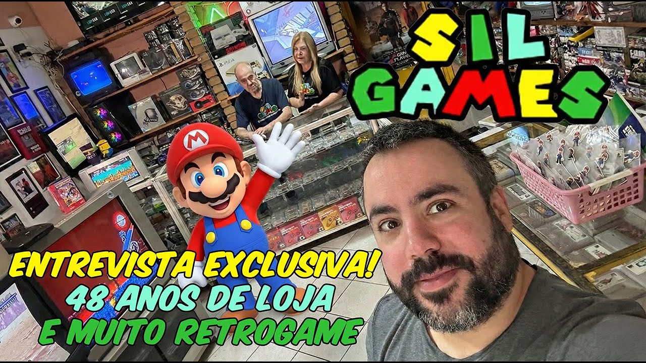 A Loja de Games Mais Tradicional do Brasil? 48 anos de história da Silgames