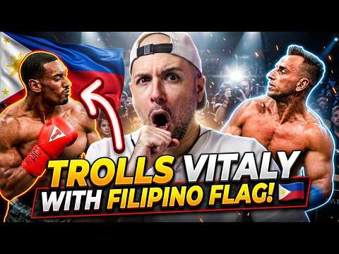 Why Larry Wheels wore the PH flag against Vitaly