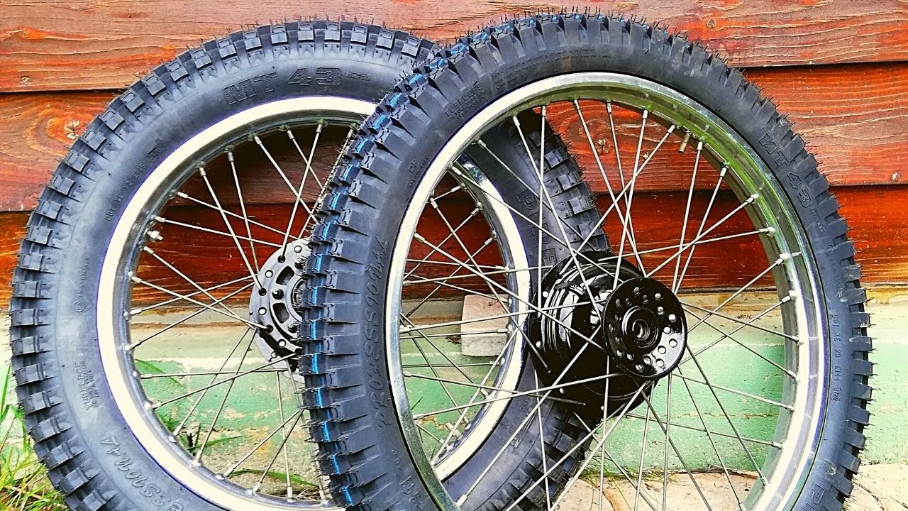 Restauration des roues du 125 DTMX ! Refection des chromes et moyeux (Ep 3)  🏍