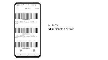Labelife APP Tutorial丨How to Print a FNSKU PDF File丨Shipping Label Printer Setup Instruction Manual