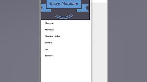 Aplikasi Resep Masakan Komplit V 2.1.0