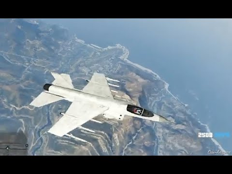 Видео: Пытаюсь пересечь границу карты в Grand Theft Auto V