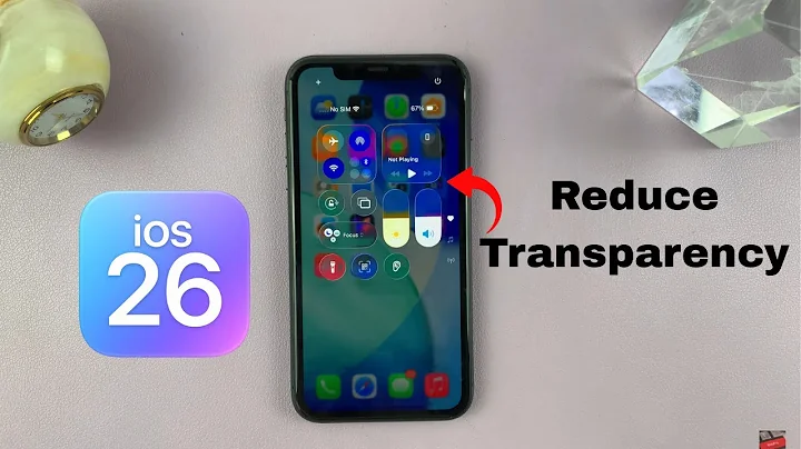 iOS 26: How To Reduce Liquid Glass Transparency