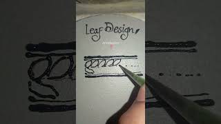 leaf design 🌷 #newmahendi #trendding #design🎀