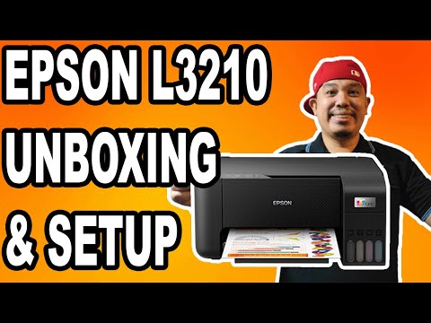 EPSON L3210 UNBOXING & SETUP | The Printing Shock | Marlon Ubaldo