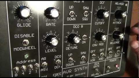 AVR Synth - Elby Designs - Demo 1