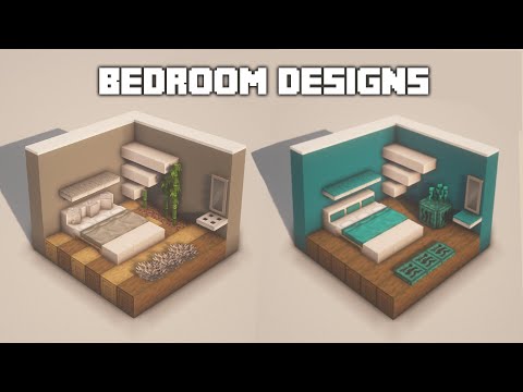 Minecraft: Bedroom Designs / Ideas ! - YouTube