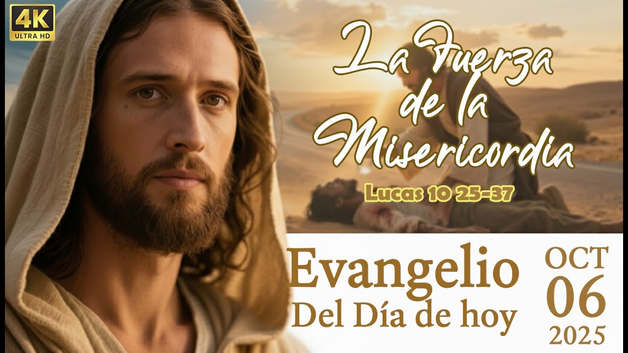 EVANGELIO DE HOY 📖 Lunes 6 de Octubre 2025 | Lucas 10, 25-37 | La ...