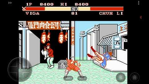Street Fighter 3 . Pirate. Emulator Nes Emu. Gamepad GameSir G4 Pro.