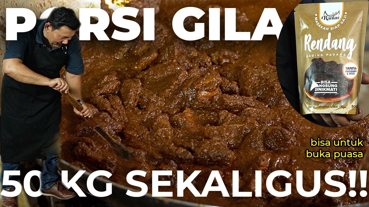 RENDANG PORSI BESARRR - UDA AWAL