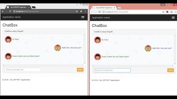 Introduction to SignalR in ASP.NET MVC - Chat Application