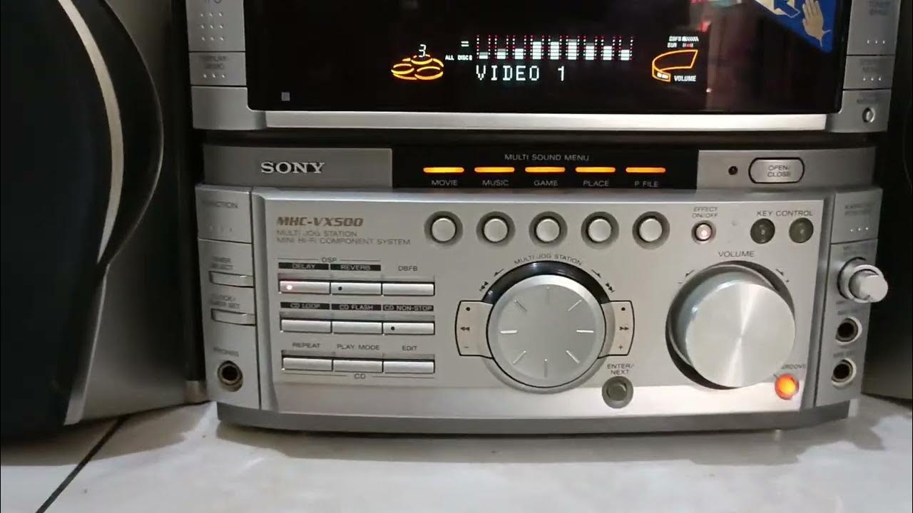 Sony MHC-VX500...aux - YouTube