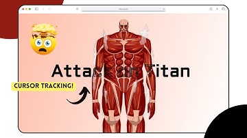 Animated Text Follow Mouse Cursor with HTML CSS JavaScript