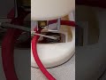 when the rubber is clamped with a stapler #shortvideo