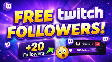 Get 20 FREE Twitch Followers in Minutes with This Simple Trick | Mitwix