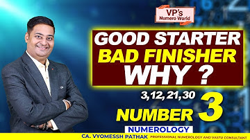Numerology For Number 3 I Driver Number 3 I Vyomessh Pathak