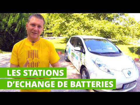 Les stations d’échange de batteries pour voitures électriques