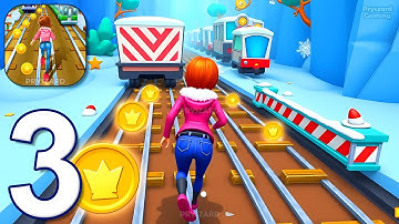 Subway Princess Runner - Gameplay Walkthrough Part 3 - Princess Subway Surfers (iOS, Android)