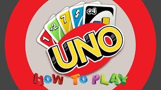 كيفية لعب UNO: قواعد لعبة UNO: UNO