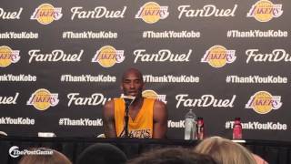 Kobe Bryant's Last Press Conference