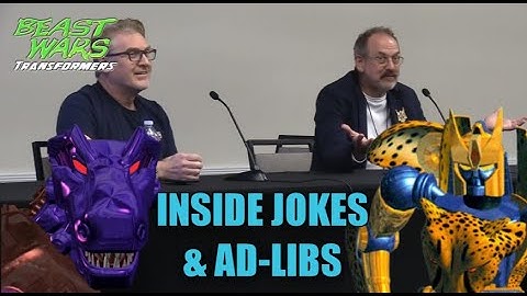 Inside Jokes & Ad-libs in Beast Wars, and The Moment Ian Corlett Knew Transformers was a Big Deal.