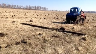 картинка: Приключения тракториста#2: Сбиваем муравейники, делаем забор