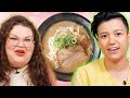 Kristin &amp; Jen Compete To Make The Best Ramen | Little Food Fight | Kitchen &amp; Jorn