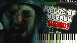 Video thumbnail of "Sabaton - Fields of Verdun (piano cover)"