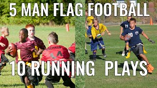 10 Flag Football Running Plays