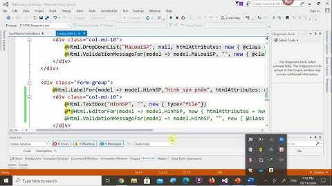Tạo ứng dụng web Quản lý bán hàng - ASP NET MVC Phần 5
