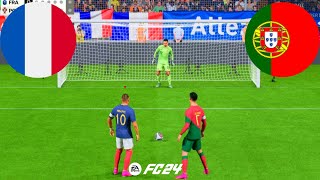 FRANCE VS PORTUGAL FIFA 24 PENALTY SHOOTOUT EURO 2024 FINAL