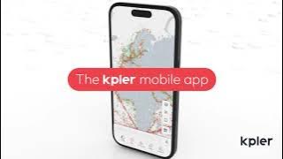Real-time data with Kpler mobile app