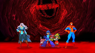 Marvel VS Capcom 2 - Ruby Heart/Megaman/Spider-Man - Expert Difficulty Playthrough