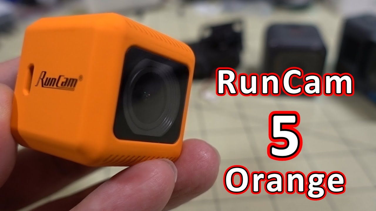 RunCam 5 Action Camera - 4K 2.7K@60FPSOrange Black RunCam5 Stabilizer –  RCDrone