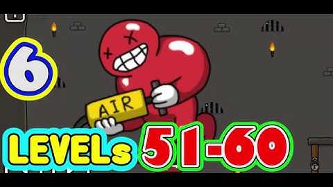 One Level 3 Stickman Jailbreak 🏃 Level 51-60 🏃 Gameplay Walkthrough(Part 6)