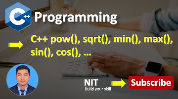 C++ some function math.h pow(), sqrt(), sin(), cos(), ...