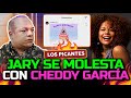 Jary se molesta con cheddy garca por comentario inapropiado  vive el espectculo