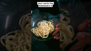 What I eat for iftar RAMADAN D-2 #shorts#cooking#ramadan
