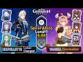 Best Tim C1 Neuvillette Lunar Charged and C0 Varesa Overloaded Skills Unleashed! | Spiral abyss 6.0